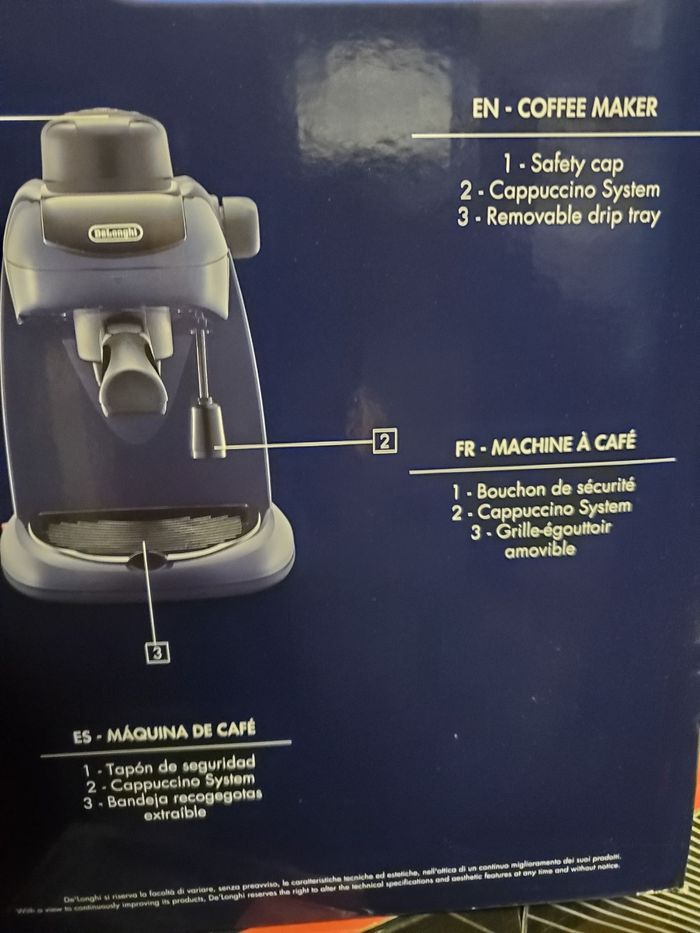 Machine à café expresso avec système Capuccino DELONGHI EC5.1. - photo numéro 3
