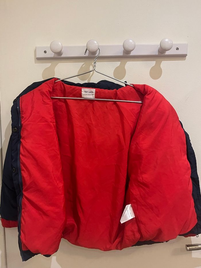 Doudoune bleu marine et rouge vicky teddy smith taille 12 ans - photo numéro 7