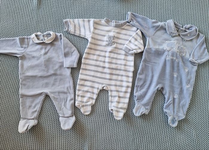 Lot pyjamas bleus