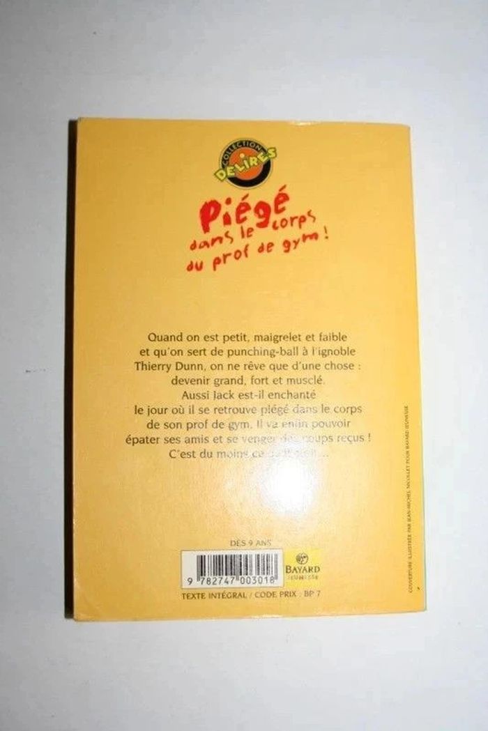 Piégé dans le corps du prof de gym de Todd Strasser - photo numéro 2