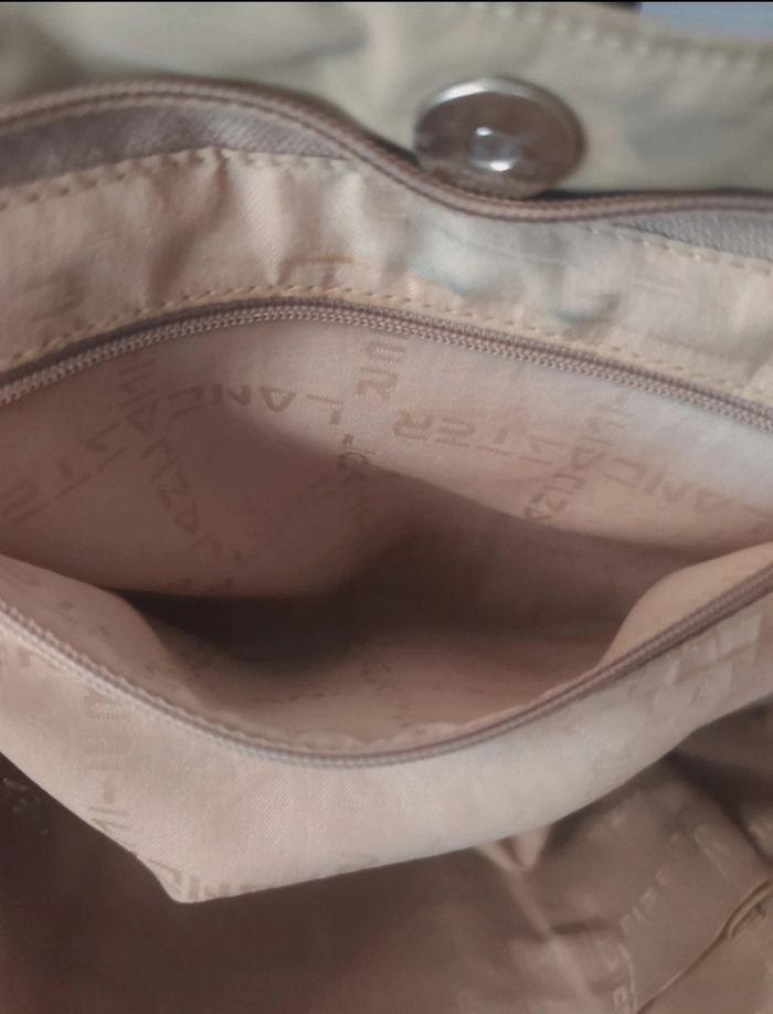 Sac Lancaster cuir et toile - photo numéro 6