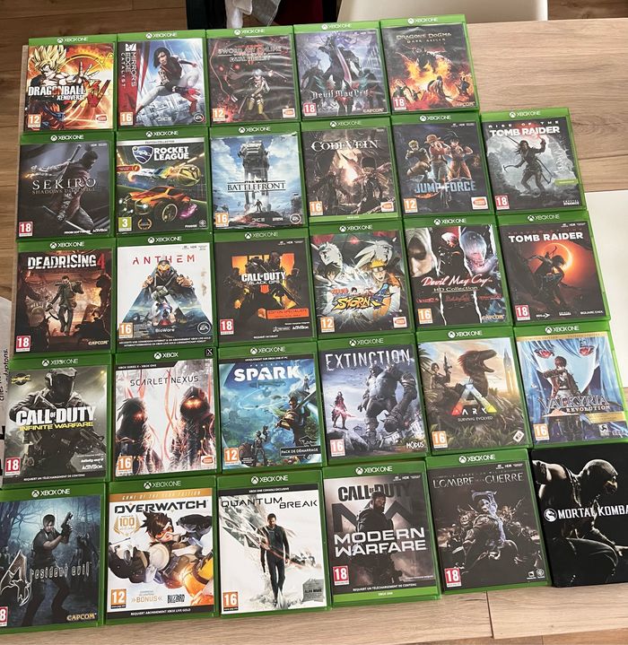 Jeux Xbox one lot