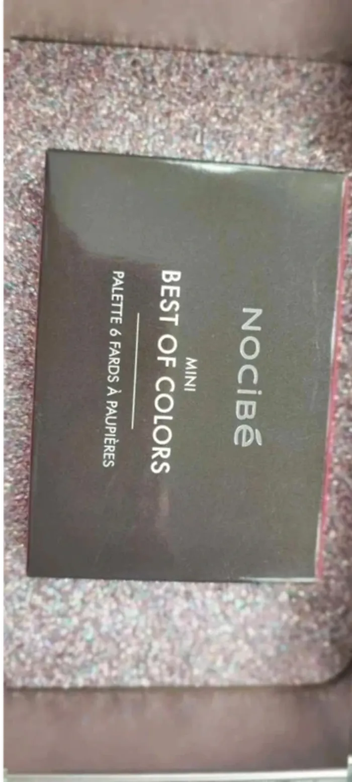 Palette  maquillage nocibe