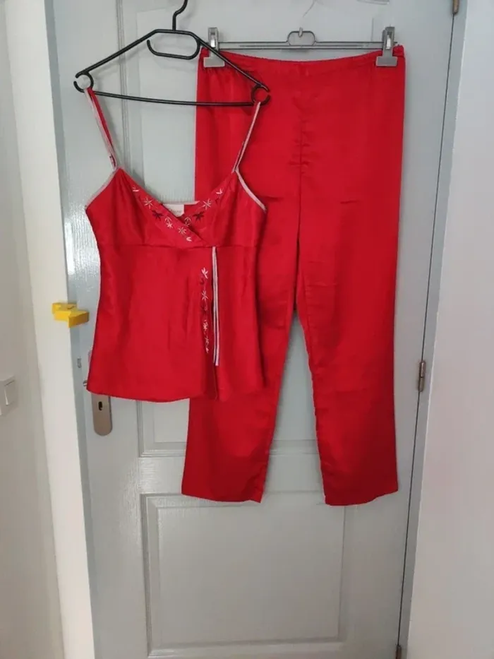 Pyjama satiné taille 42 ETAM - photo numéro 2