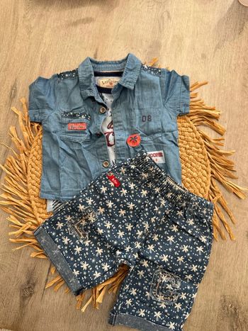 Ensemble 3 pièces lee coooer neuf 18 mois