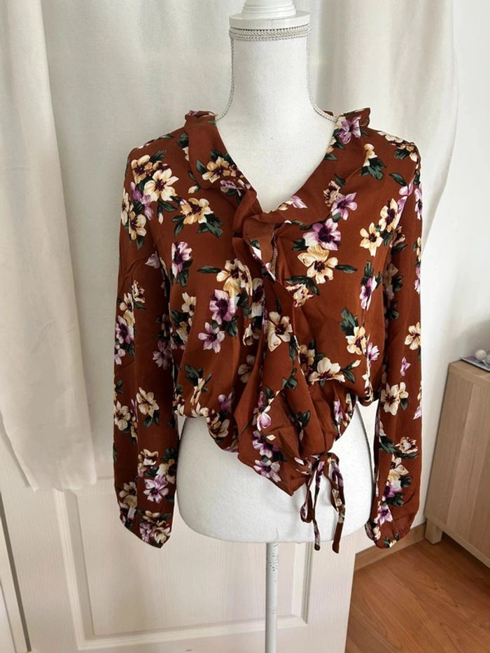 Blouse à fleur