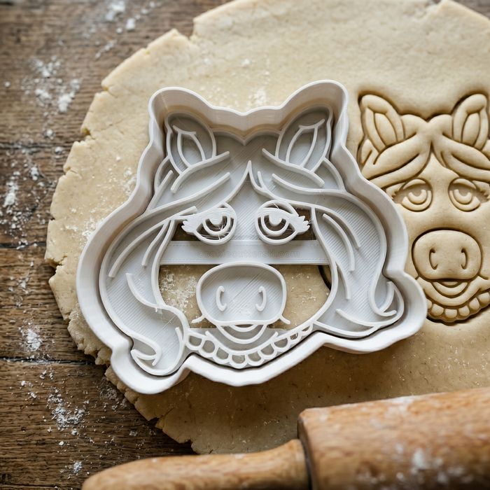 Emporte-pièce Miss Piggy Muppet Show Découpoir Biscuit et Sablé