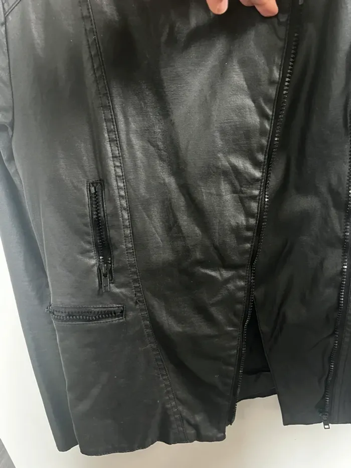 Veste perfecto kaporal femme noire - photo numéro 3