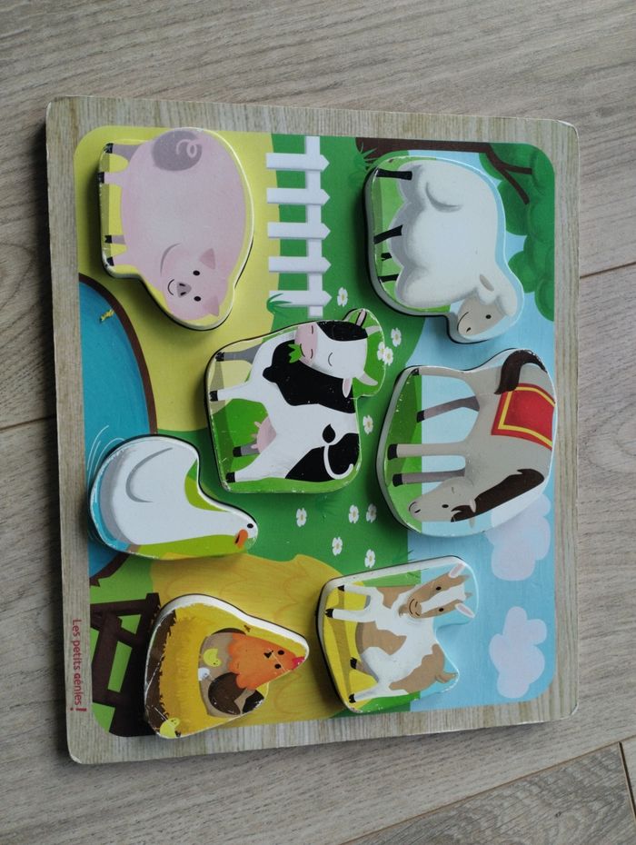 Puzzle bois éveil - photo numéro 2