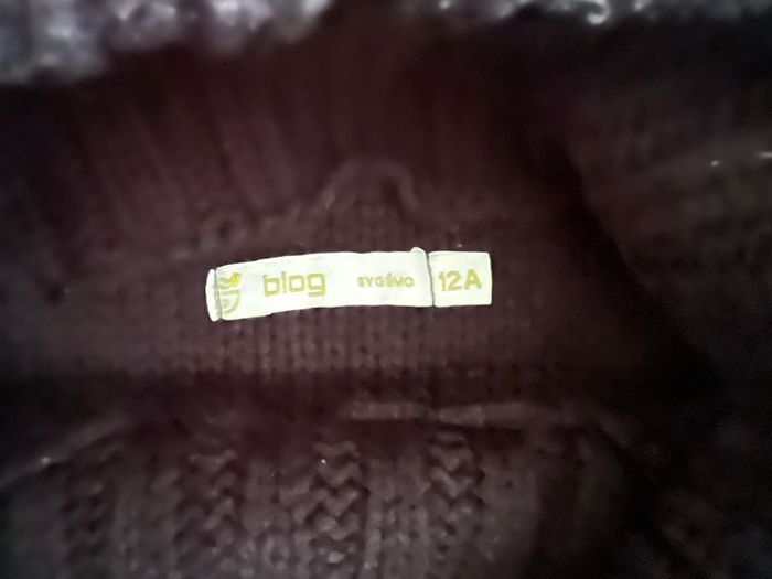 Pull à col roulé sans manches noir Taille 12 ans en BEG - photo numéro 6