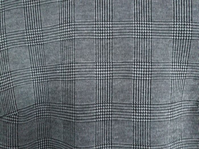 Robe courte manches courtes à carreaux - photo numéro 4