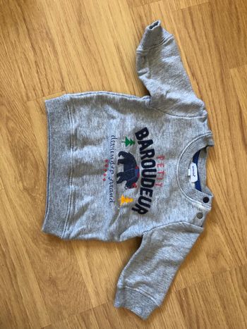 Pull « petit baroudeur »