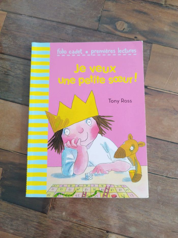 Je veux une petite sœur Tony Ross