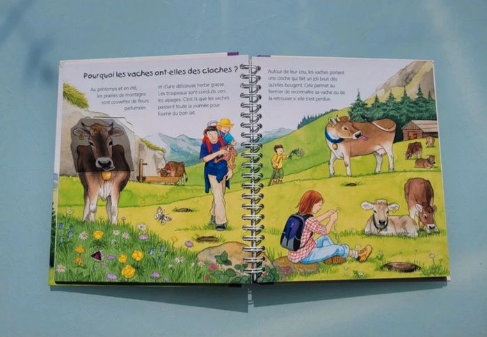 Livre animé à volets Les P'tits Juniors : 🏔 La Montagne  🏞 - photo numéro 5
