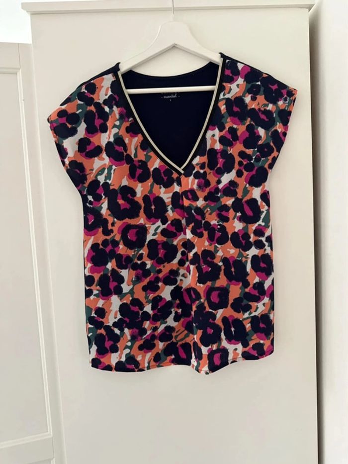 Beau top neuf Camaïeu coloré 🌸 S 36 - photo numéro 7