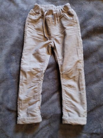 Pantalon velours doublé 3 ans 