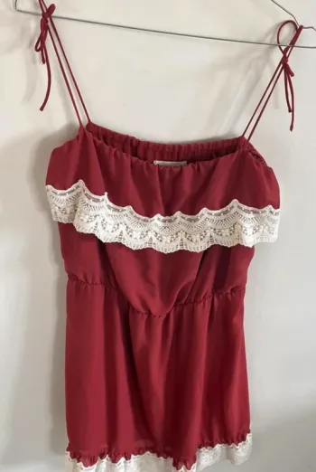 Robe été naf naf dentelle sexy