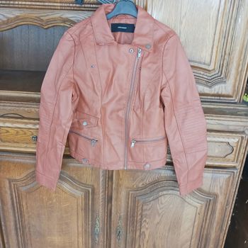 Simili cuir marron clair taille 38/ m vero moda