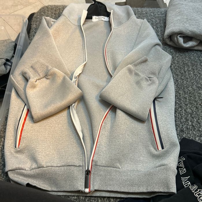 Sweat gilet capuche