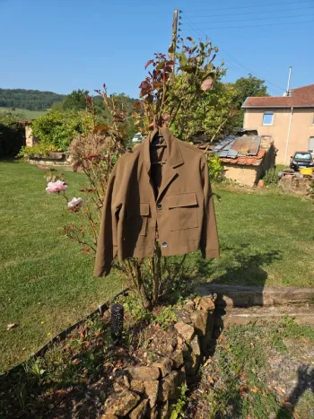 Veste kaki Kiabi