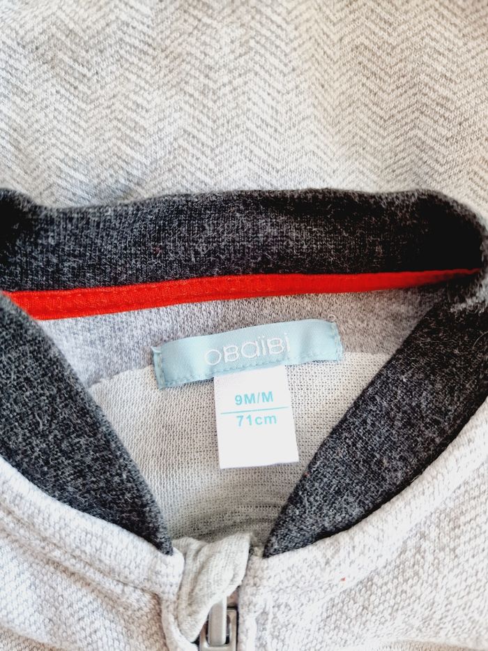 Obaïbi - Gilet / pull longues manches (9 mois) - photo numéro 4