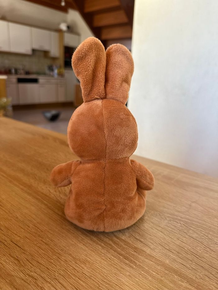 Petit doudou lapin marron – Très bon état - photo numéro 2