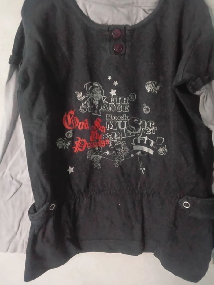 Tee shirt manche longue in extenso 5 ans - photo numéro 2