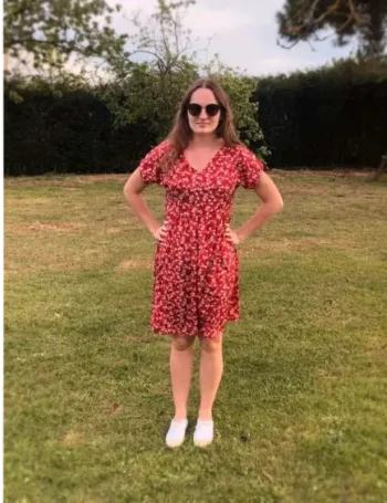 Superbe robe  de  créateur  (S)