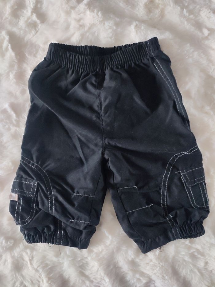 Pantalon large noir taille 6 mois