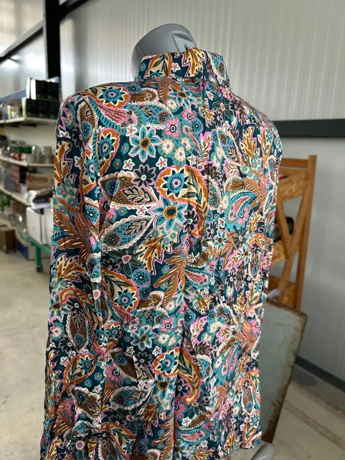Chemise femme fleurie - photo numéro 6