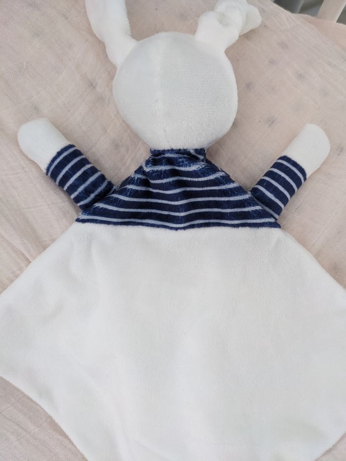 Doudou lapin blanc Envie de Fraise - photo numéro 3