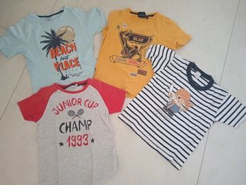 Lot de 4 t-shirt 8 ans