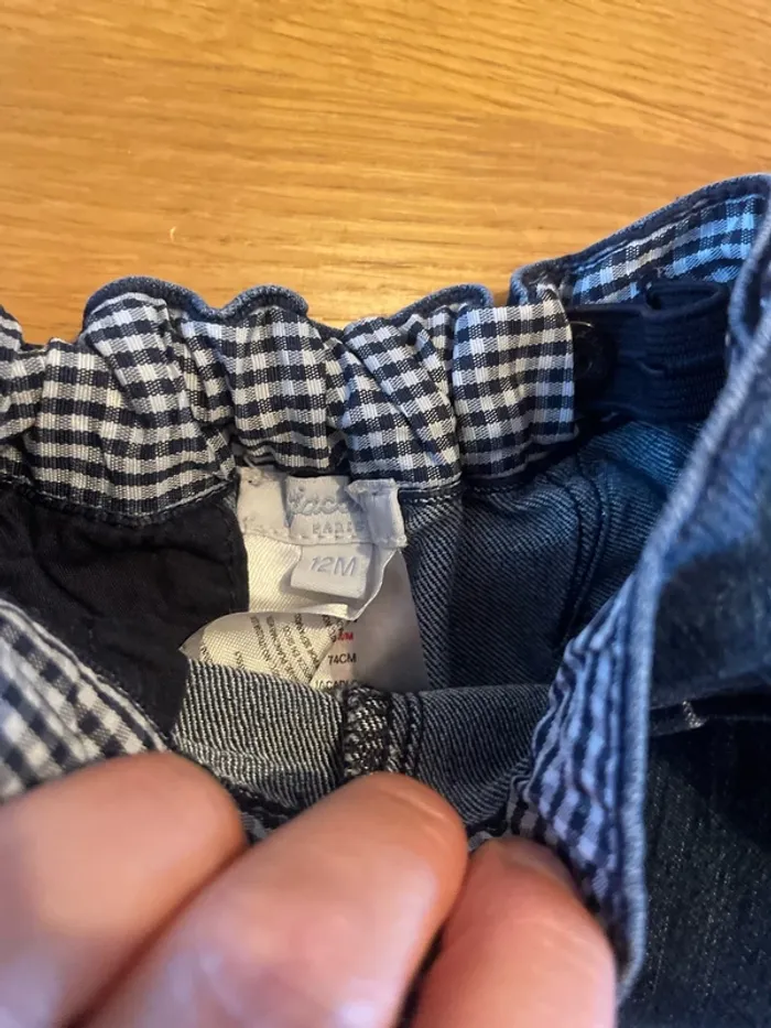 2 short une jupe 12 mois fille - photo numéro 7