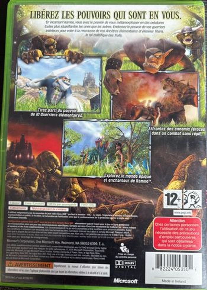 Jeu Xbox 360 - KAMEO: ELEMENTS OF POWER - Complet - Rare / RARE - photo numéro 4