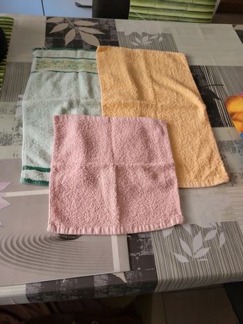 Lot de 3 serviettes
