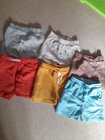 Lot short d'été garçon