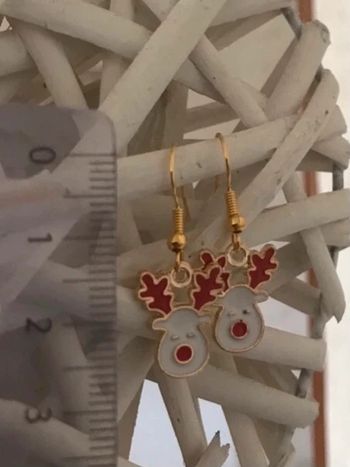 Boucles d’oreilles rennes