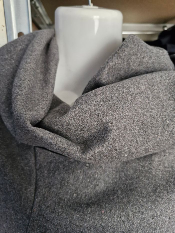 Magnifique veste drapée croisé déco zip - photo numéro 6