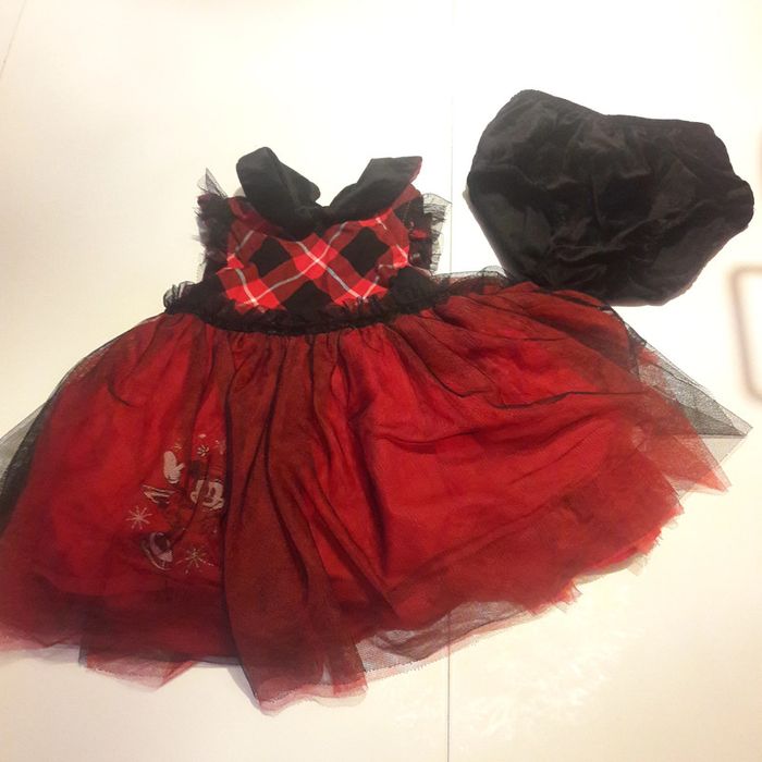 Robe de #noël #Minnie 9 - 12 mois