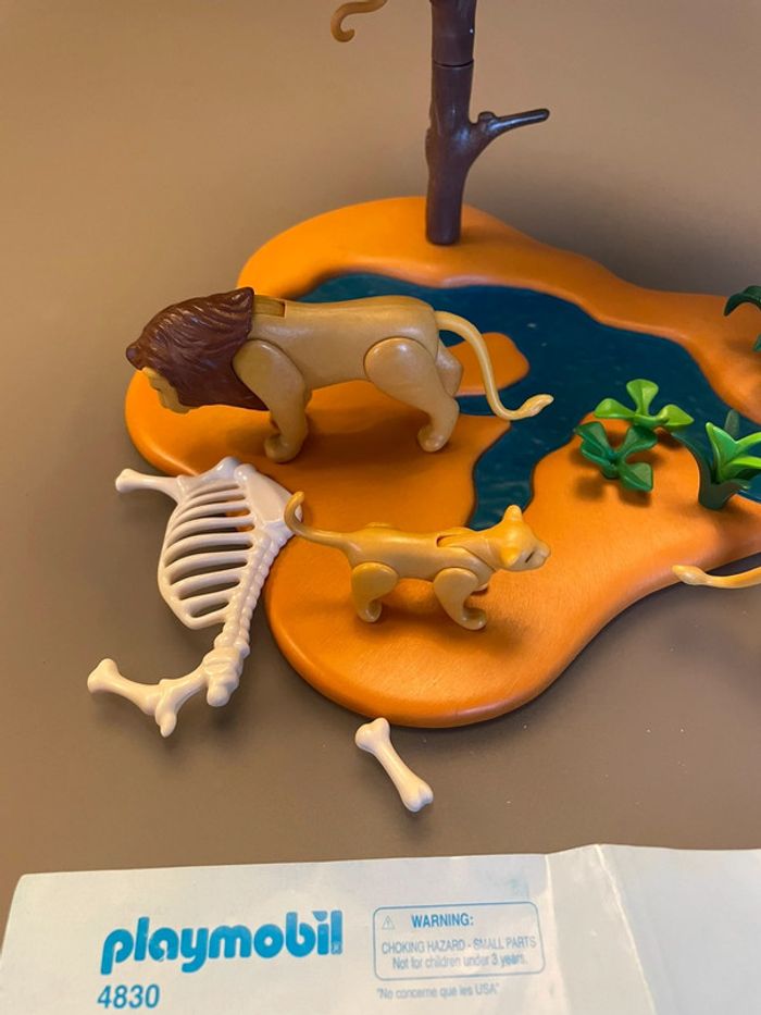 Playmobil plan d’eau lion 4830 - photo numéro 7