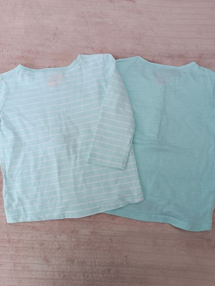 🔸Lot de 2 T-shirts Manches Longues - Tex 18 Mois🔸 - photo numéro 8