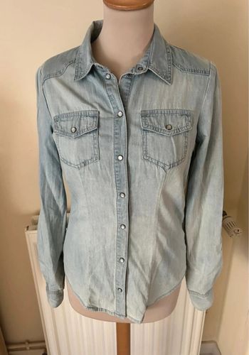Chemise en jean, bleue, Only