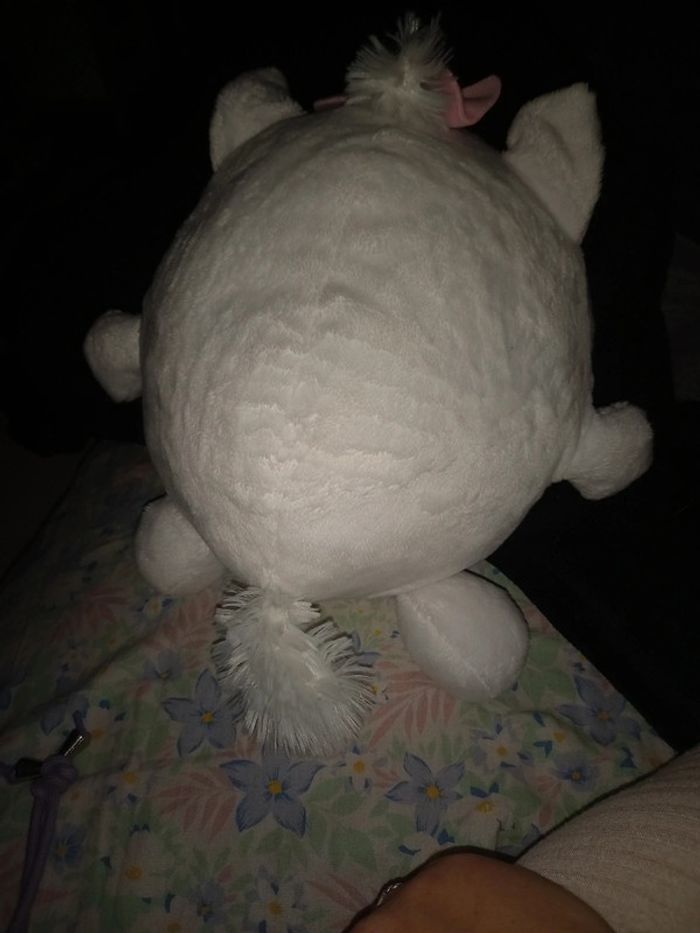 Peluche voule Marie le chat 35cm env - photo numéro 3