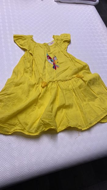 Robe jaune perroquets 🦜