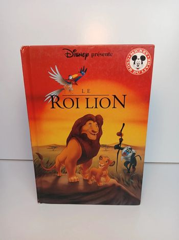 Livre Disney mickey club du livre Le roi lion (01)
