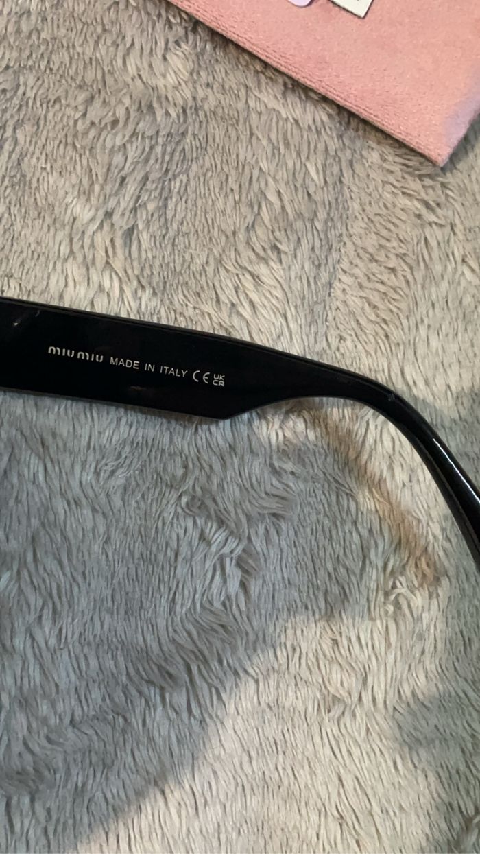 Lunette miu miu - photo numéro 8