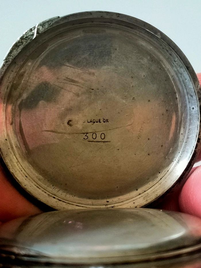 Montre gousset en argent poinçon crabe - photo numéro 4