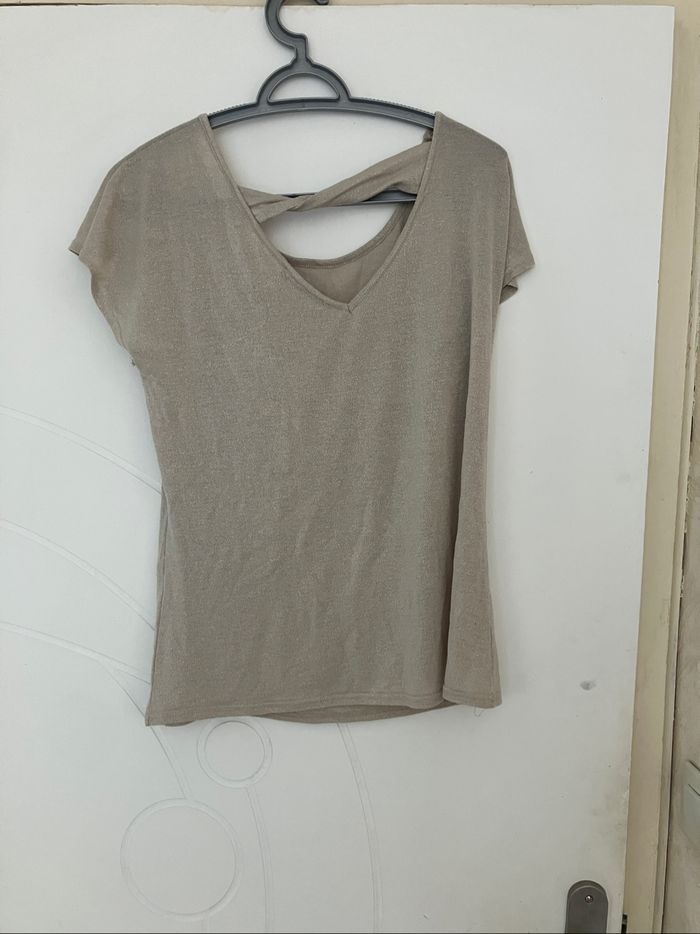 TEE shirt paillette
