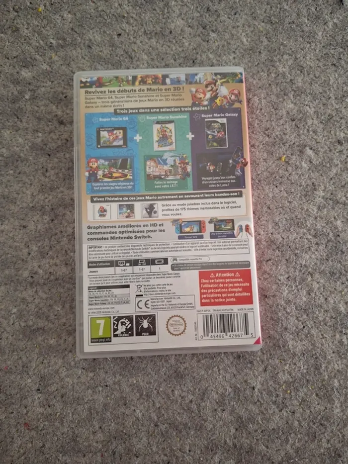 Jeu nintendo switch Super Mario 3D all stars - photo numéro 2
