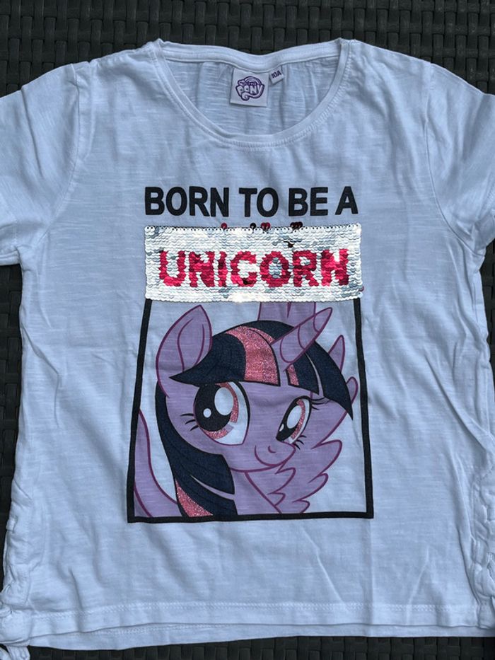 Tee-shirt fille My Little pony 10 ans - photo numéro 2